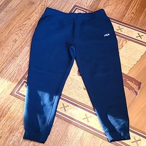 Women's Fila Joggers 2xl Black